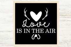Love is in the air SVG, 14 February SVG Product Image 2