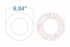 Toys baby name sign SVG Laser cut file for Glowfor Product Image 3