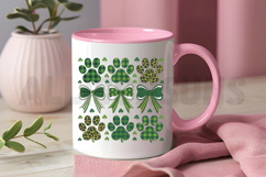 Dog St. Patrick&#039;s Coquette PNG, Dog Mom Sublimation PNG Product Image 3