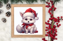 Cozy Winter Animals Clipart, Christmas Clipart Product Image 3