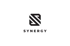 Synergy Letter S logo design vector template Product Image 3