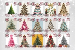Christmas Tree Santa Sack Designs, Cartoon Christmas Bundle Product Image 3