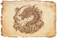 Fierce Oriental Dragon Head in Smoke Product Image 2