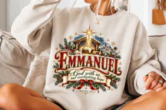 4 Christian Christmas PNG Designs, 4 Nativity Scripture PNG Product Image 3