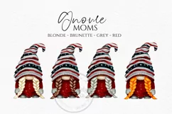 Patriotic Gnomes With Baby | Watercolor PNG Clipart Product Image 5