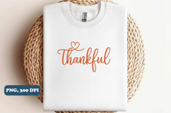 Thankful PNG sublimation design Product Image 4