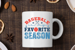 Baseball Is My Favorite Season SVG | Baseball T-Shirt Product Image 3