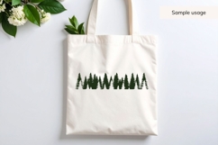 Evergreen Forest Trees SVG Product Image 3