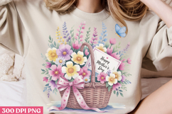 Happy Mothers Day Floral PNG Product Image 3