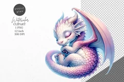 Dragon clipart, Fantasy clipart, Dragon sublimation Product Image 1