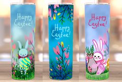 Easter Bundle Tumbler Sublimation. Skinny 20 oz Tumbler Wrap Product Image 4