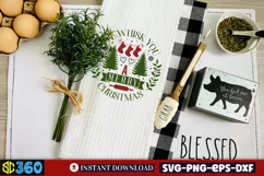 We whisk you a merry christmas SVG, Christmas SVG Product Image 3