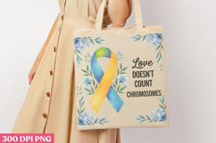 Love doesn&#039;t count Chromosomes PNG, Syndrome Sublimation PNG Product Image 1