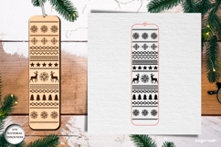 Winter Scene Bookmarks SVG Bundle | Laser Cut | Glowforge Product Image 3