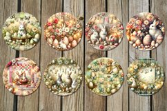 Vintage Easter | 8 spring Car coaster &amp; key chain designs Product Image 3