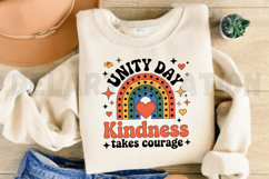 Unity day kindness takes courage PNG Design Product Image 3