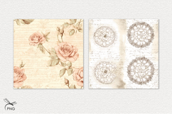 Vintage digital paper Product Image 3