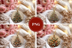 Art Christmas Tree Ornament Designs, Christmas Gift Tags Product Image 3