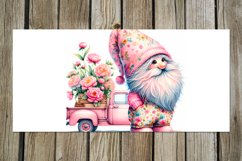 Spring gnome &amp; pions | flowers Mug Sublimation design bundle Product Image 3