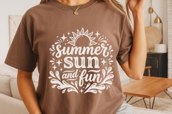 Summer Sun And Fun Svg, Summer Vibes Svg, Water Splash Svg. Product Image 4
