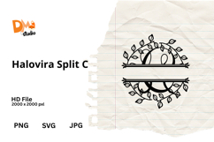 Halovira Split Monogram Product Image 1