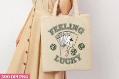 Feeling Lucky PNG, St Patricks Day Sublimation PNG Product Image 3
