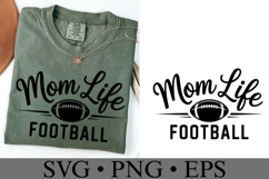 Mom Life Football Svg | Sport Svg | Shirt Svg Product Image 3