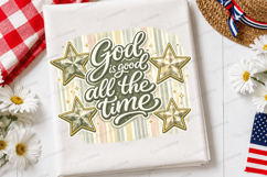 God Is Good All The Time Christian Faith PNG Design god is Product Image 2