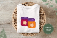 Hand Drawn Fall Illustration, Cartoon Jam PNG Product Image 3