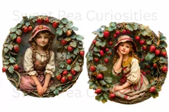 Strawberry, Strawberries, Ephemera, PNG, Clipart Product Image 3