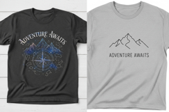 ADVENTURE AWAITS T-SHIRT DESIGNS Product Image 3