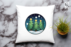 Night Forest Clipart Sublimation PNG Product Image 3