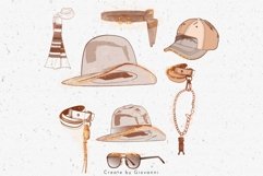 18 Men Accessories STAMP Bruch, Hats Stamps, Fashion Design Product Image 3