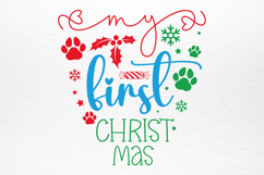 Christmas Dog Bandana SVG Product Image 3