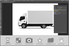 Box Truck Side Studio Product Image 2