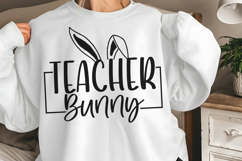 Teacher bunny SVG Product Image 3