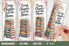 Book Stack Quote Bookmark Sublimation Product Image 1