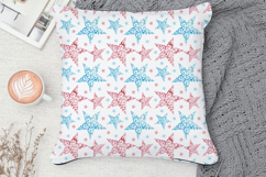 Christmas Stars Seamless Pattern, Digital Paper Product Image 3