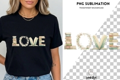 Love Books PNG | Vintage Floral Book Lover Design Product Image 3