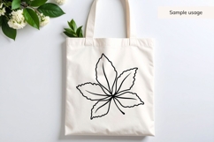 Hand Drawn Autumn Leaf SVG Product Image 3
