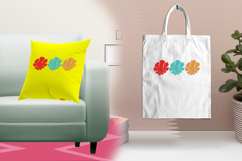 Color Trio Floral Embroidery Design Product Image 3