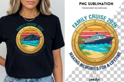 Family Cruise 2026 PNG | Cruise Vacation Clipart | Tropical Product Image 3