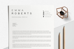 Resume Template | CV Template - Emma Roberts Product Image 4