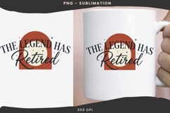 Retired png design for T-shirts Product Image 3