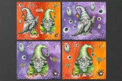Halloween Gnome Tumbler | 8 tumbler sublimation designs, JPG Product Image 3