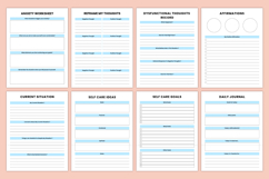 2027 Cognitive Therapy Journal | CBT Workbook &amp; Mental Product Image 3