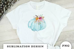 Watercolor Pumpkins sublimation png Product Image 3