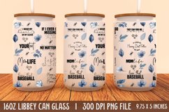 Mother's Day 16oz Can Glass Wrap, Mothers Day Can Glass Wrap Product Image 1