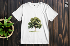 Watercolor Tree Illustration Clipart Sublimation PNG Product Image 2