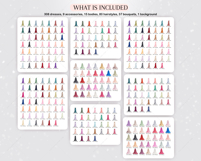 Woman in Long Dresses Clipart - Portrait Creator Product Image 3
